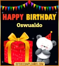 GIF Happy Birthday Oswualdo